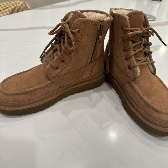 Mens UGG® Neumel Hi Boot - Chestnut Size 8 main image 4
